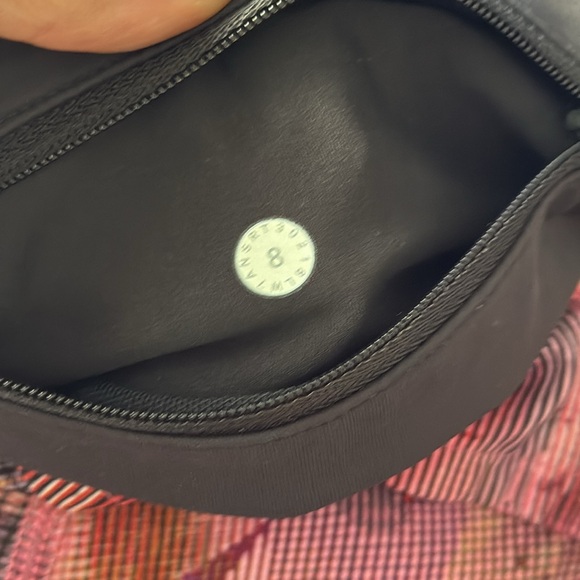 Lululemon Speed Up Short *2.5" Sun Dazed Multi Pink / Super Dark Sz 8! - Picture 10 of 12